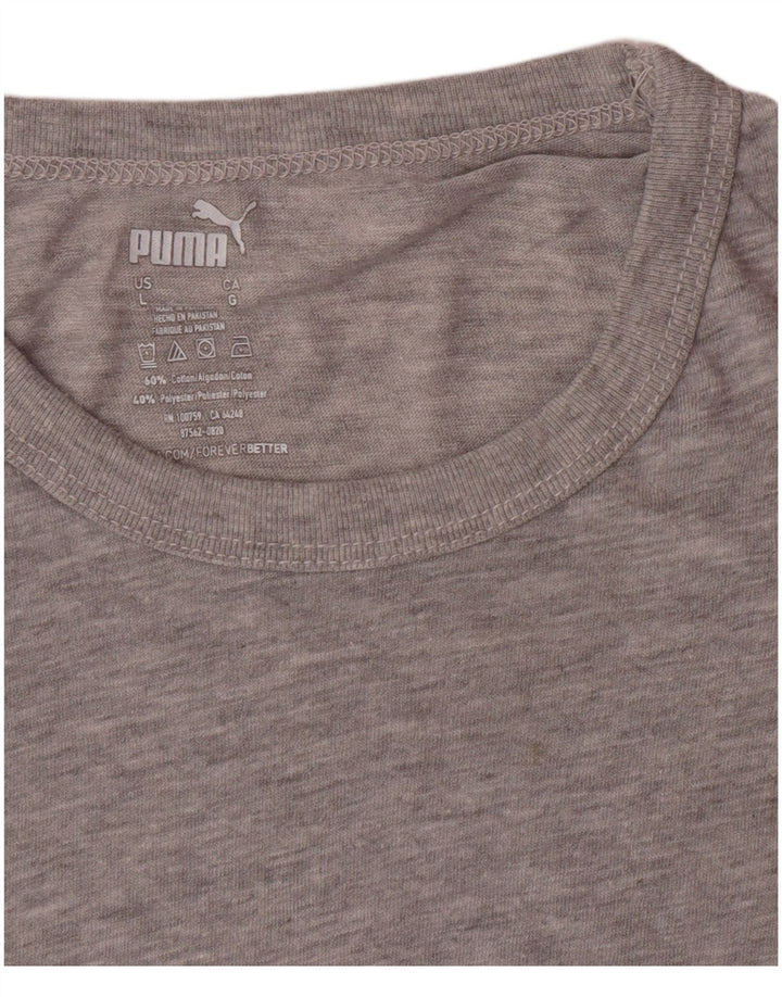 Tricou PUMA pentru femei Top UK 14 mare bumbac gri