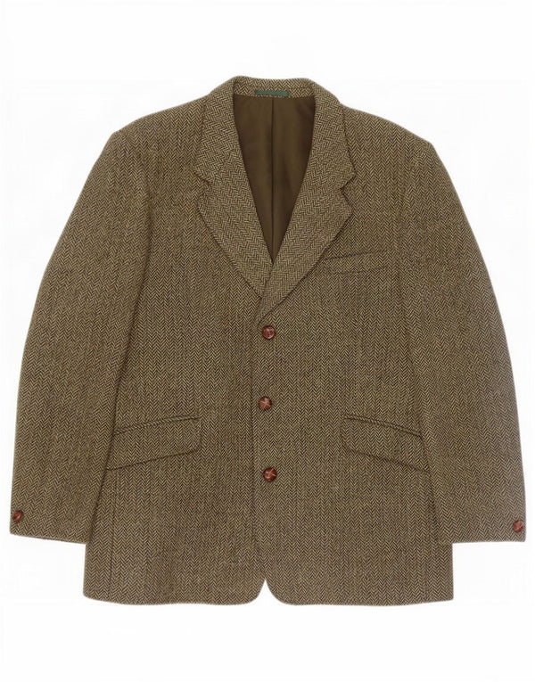Jachetă pentru bărbați Harris Tweed Gurteen Blazer UK 44 2XL Green Herringbone