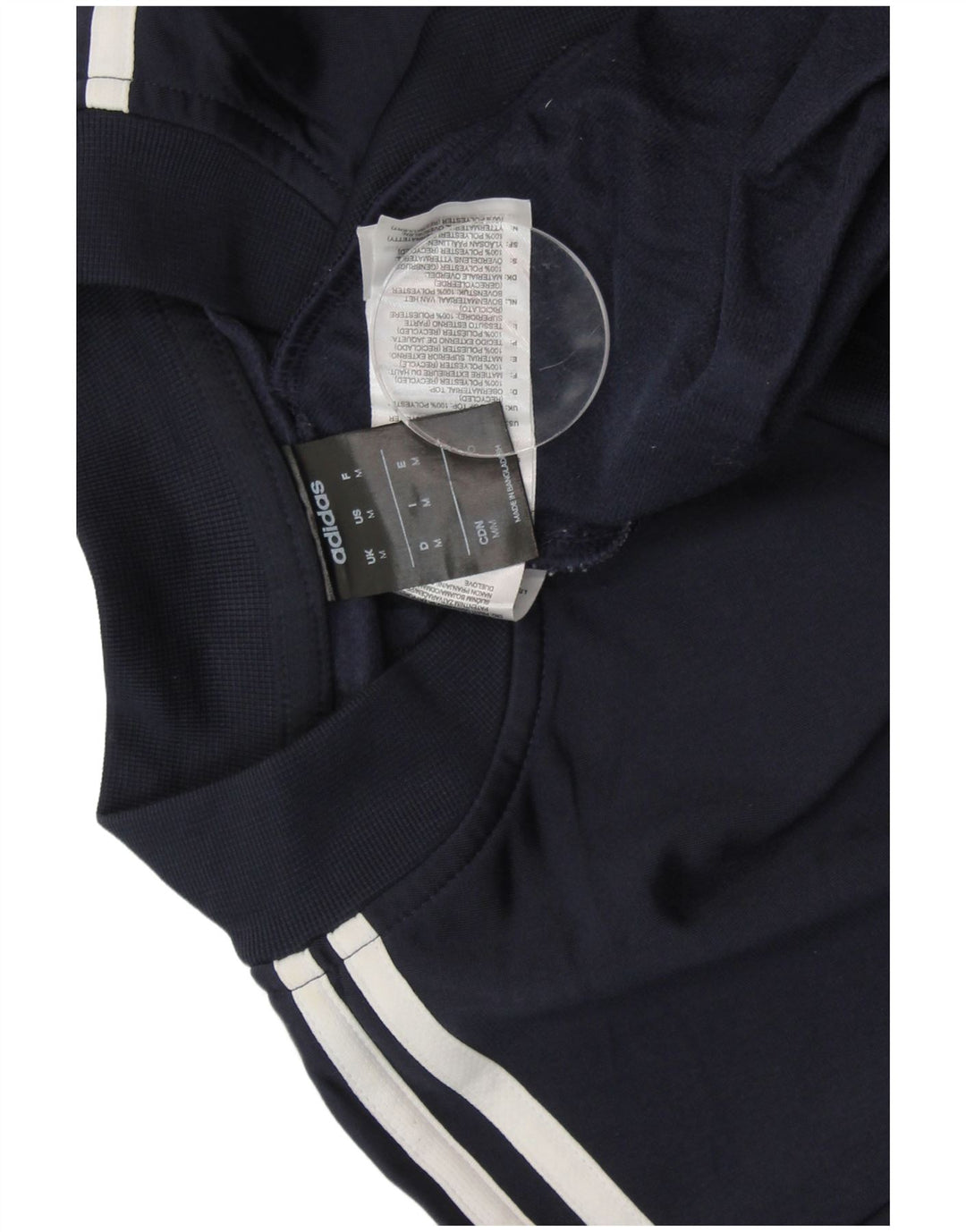 Jachetă de trening pentru bărbați ADIDAS, poliester mediu albastru bleumarin