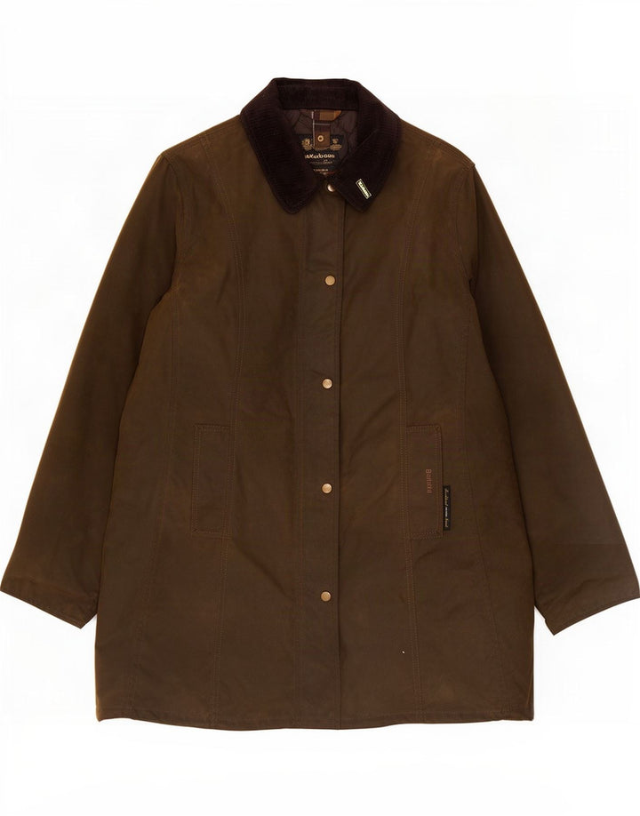Pardesiu pentru femei Barbour din bumbac cerat UK 20 2XL Kaki