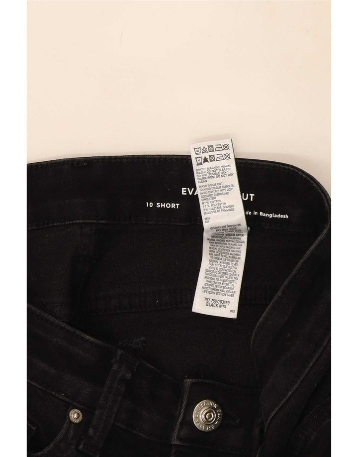 Marks & Spencer Blugi Eva Bootcut pentru femei UK 10 Small W27 L27 Black