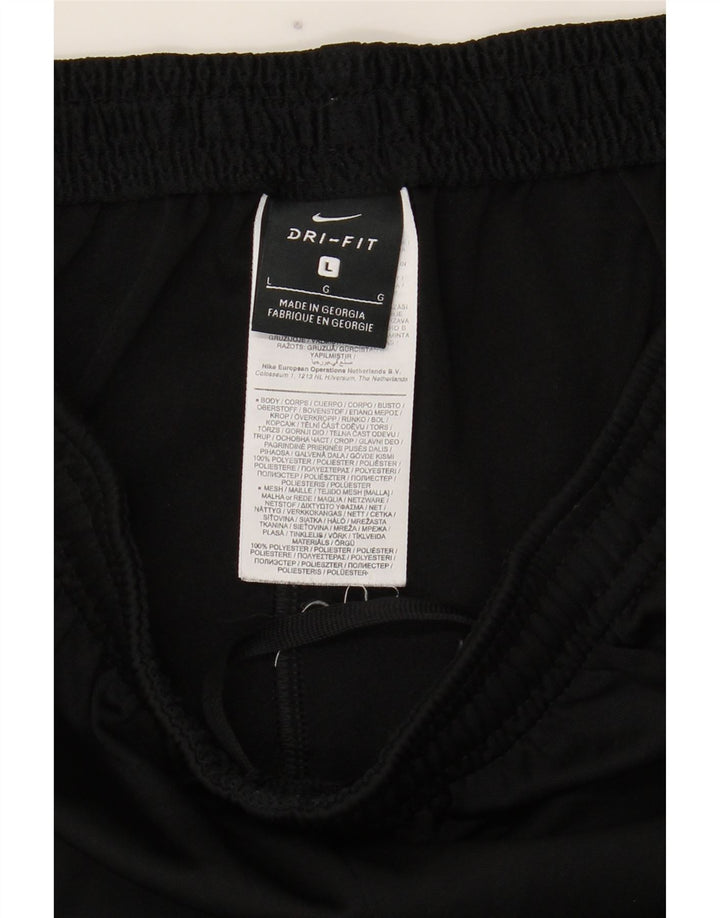 Pantaloni de trening Nike Dri Fit pentru bărbați, mari, negru, poliester color bloc