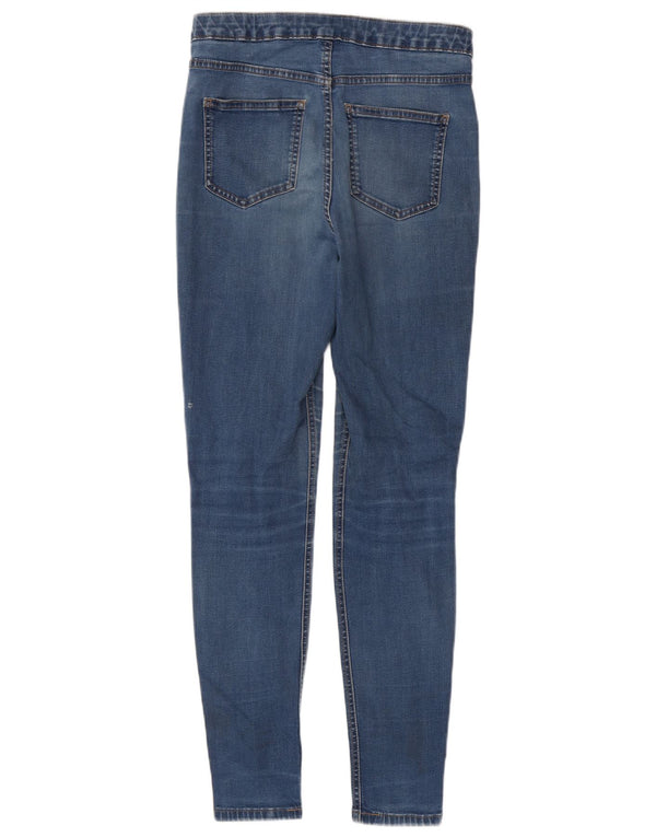 Blugi super skinny pentru femei Marks & Spencer UK 12 Medium W30 L29 Bleumarin