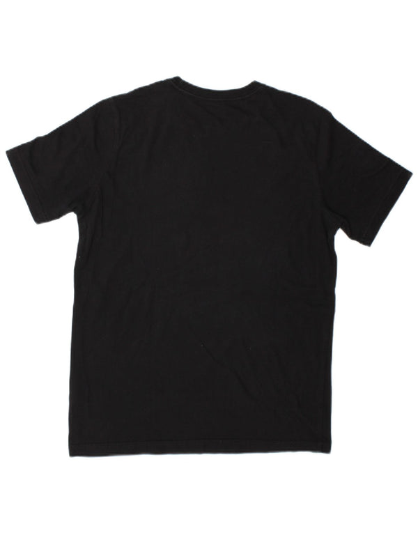 Tricou grafic Adidas pentru băieți Top 13-14 ani bumbac negru