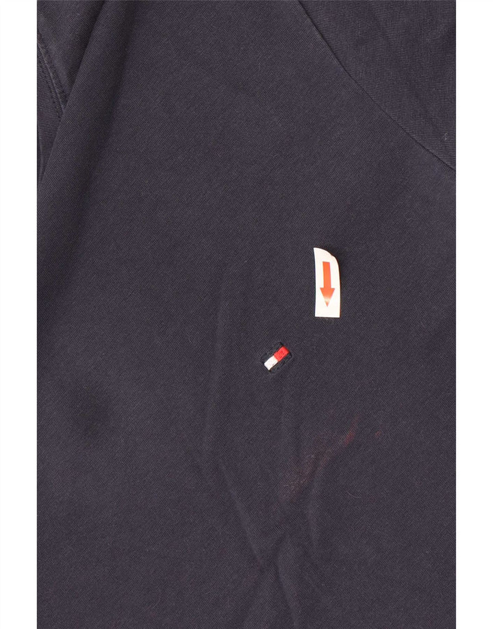 Tricou pentru bărbați Tommy Hilfiger Top mare din bumbac bleumarin