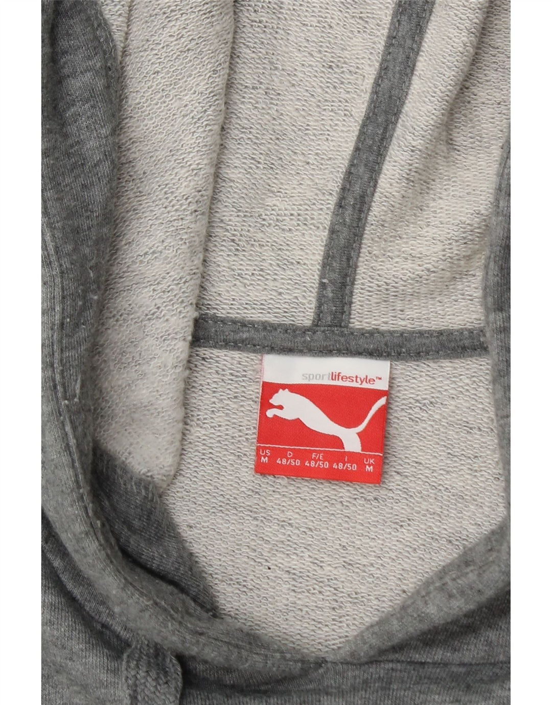 Pulover cu glugă grafic pentru bărbați PUMA, gri mediu