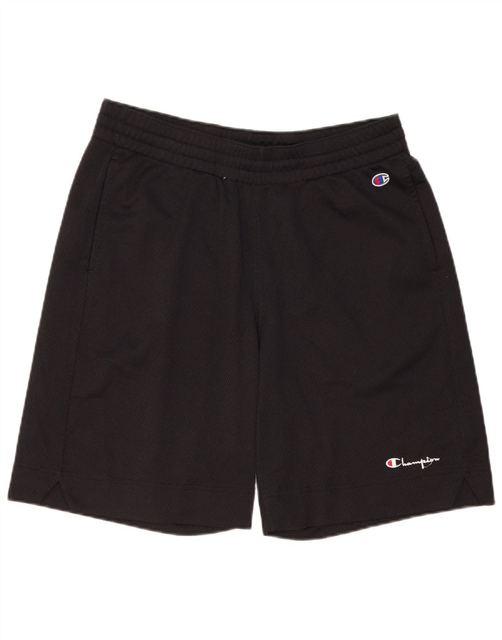 Pantaloni scurți sport Champion pentru bărbați, mediu negru