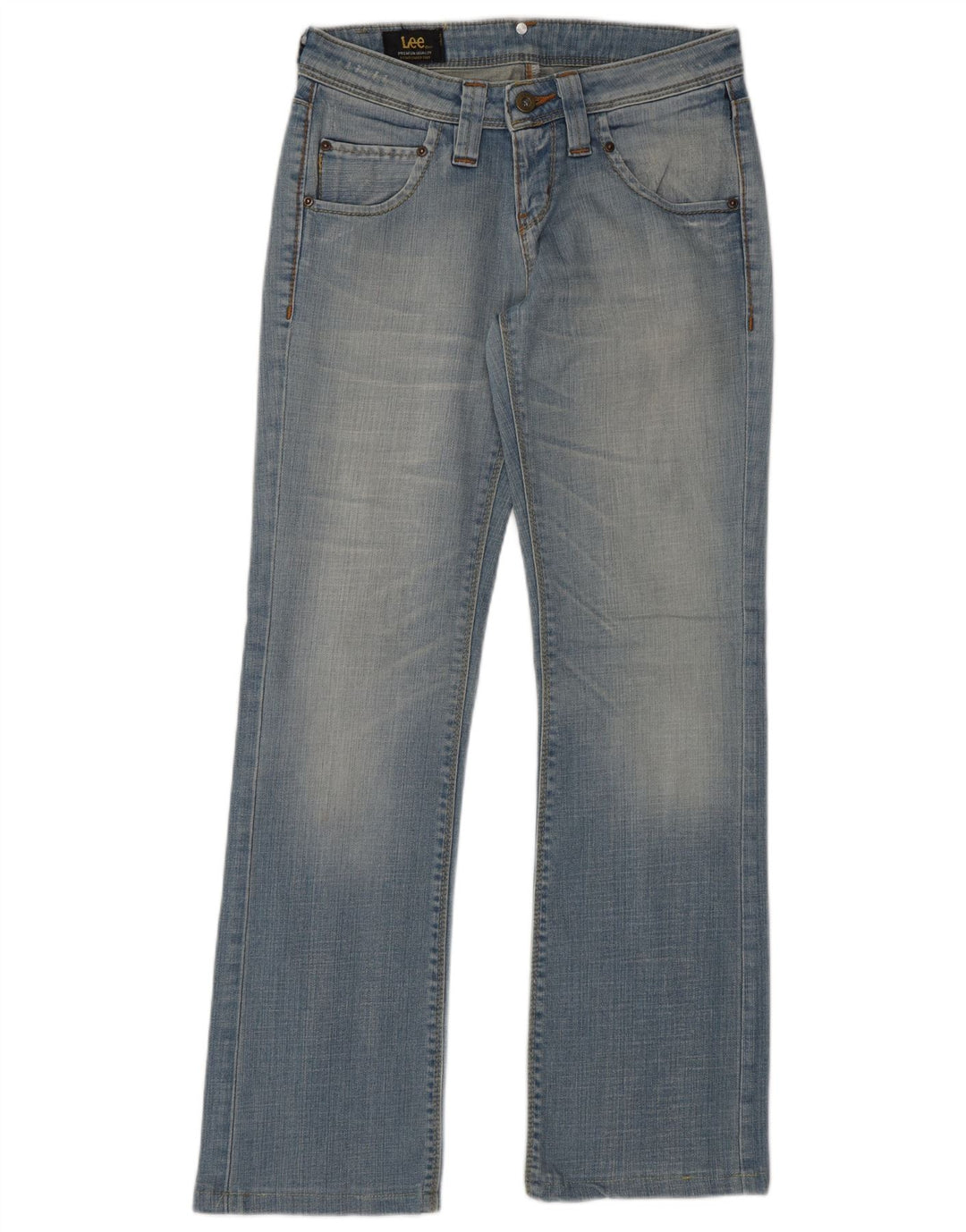 Blugi drepti Jinx LEE pentru femei W27 L30 bumbac albastru