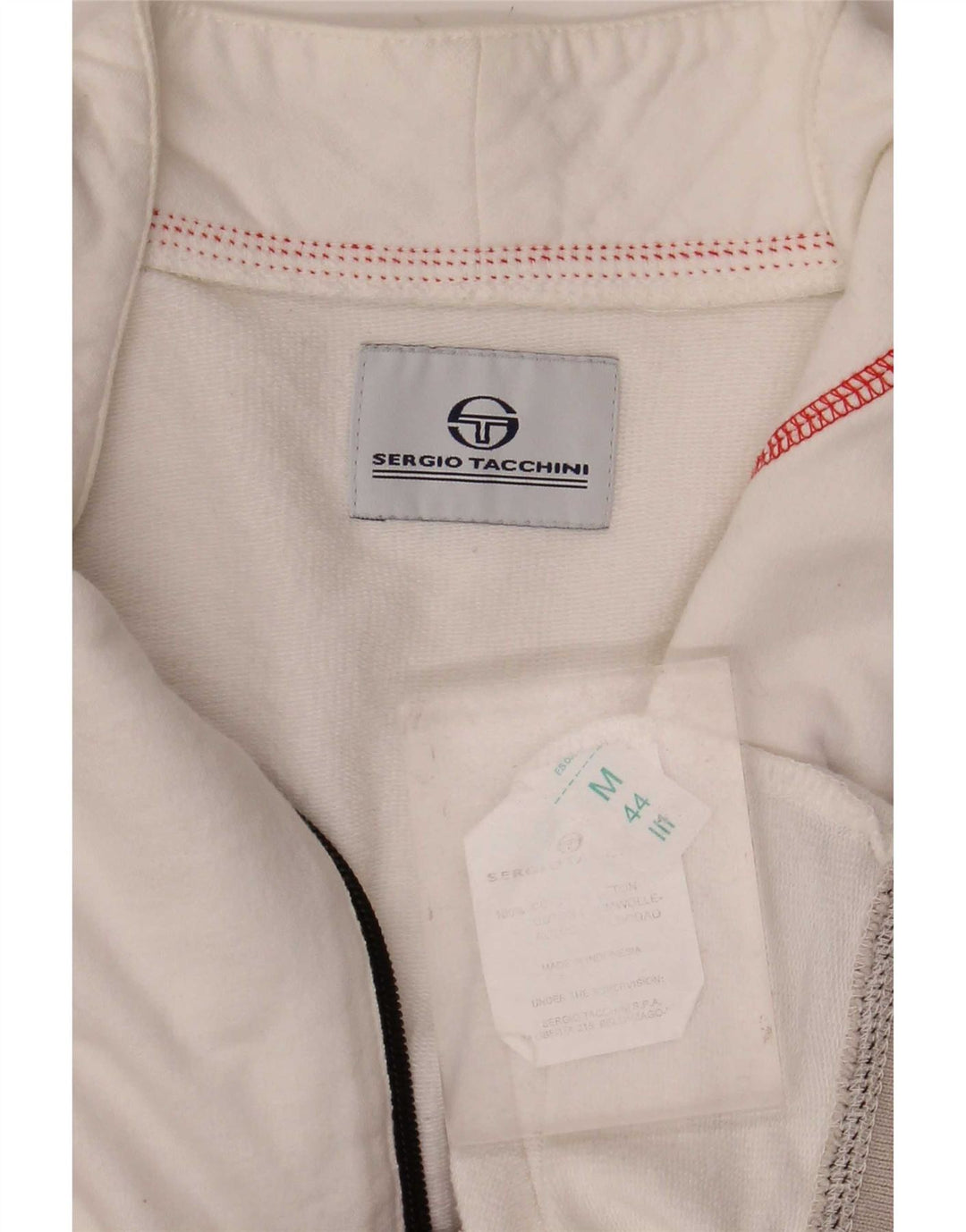 Jachetă de trening pentru femei Sergio Tacchini IT 44 Medium White Colorblock