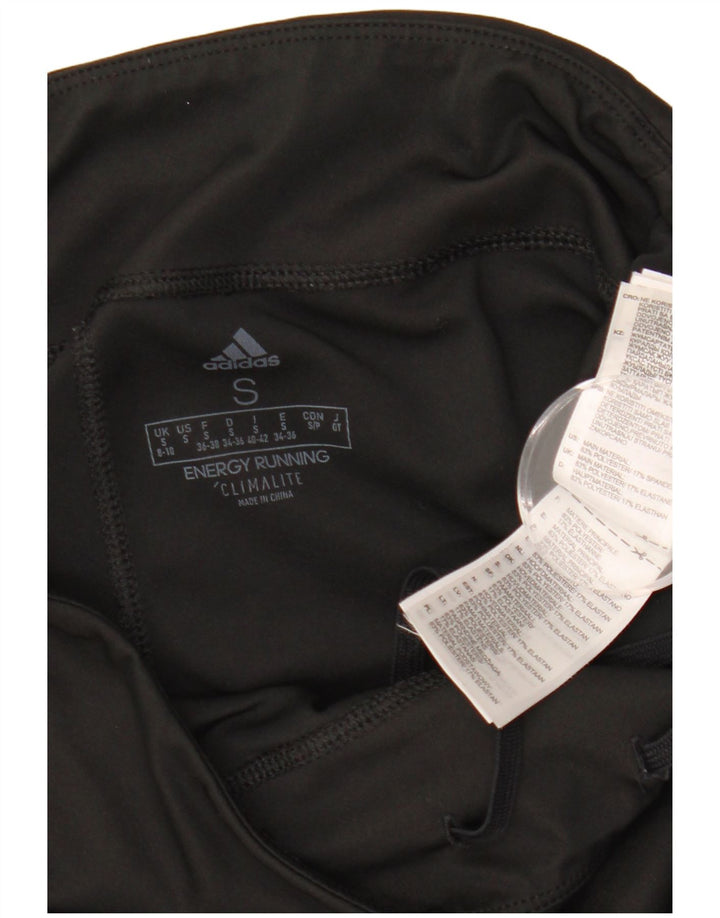 Leggings Climalite ADIDAS pentru femei UK 8/10 Poliester negru mic