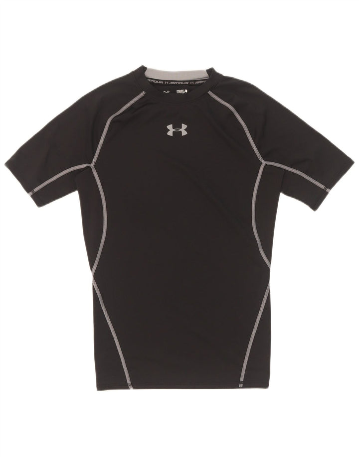 Tricou grafic pentru bărbați Under Armour Top Mediu Negru