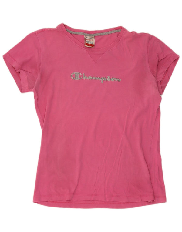 Tricou grafic Champion pentru femei Heritage Fit Top UK 14 Large Pink