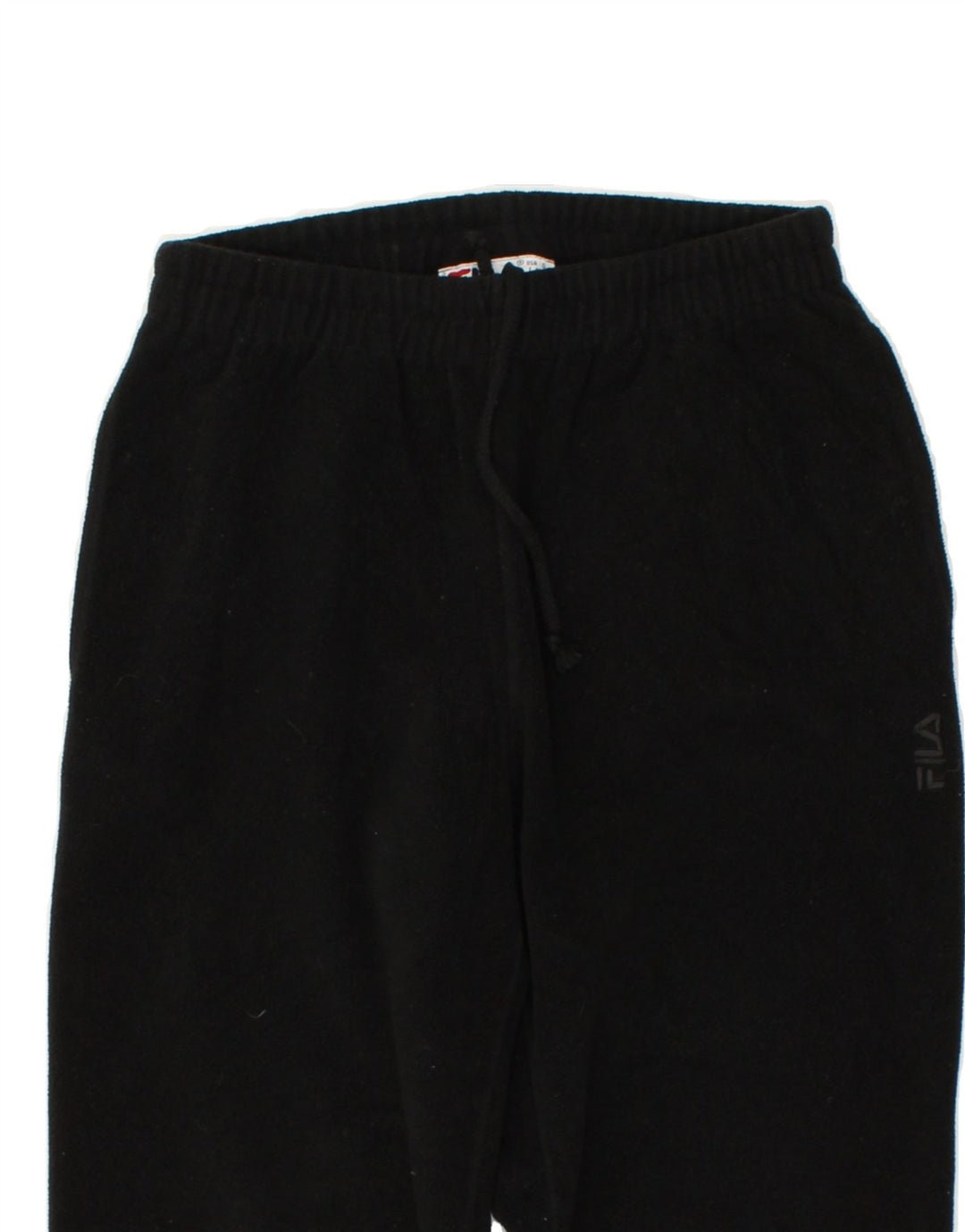 FILA Womens Tracksuit Trousers Small Black | Vintage Fila | Thrift | Second-Hand Fila | Used Clothing | Messina Hembry 