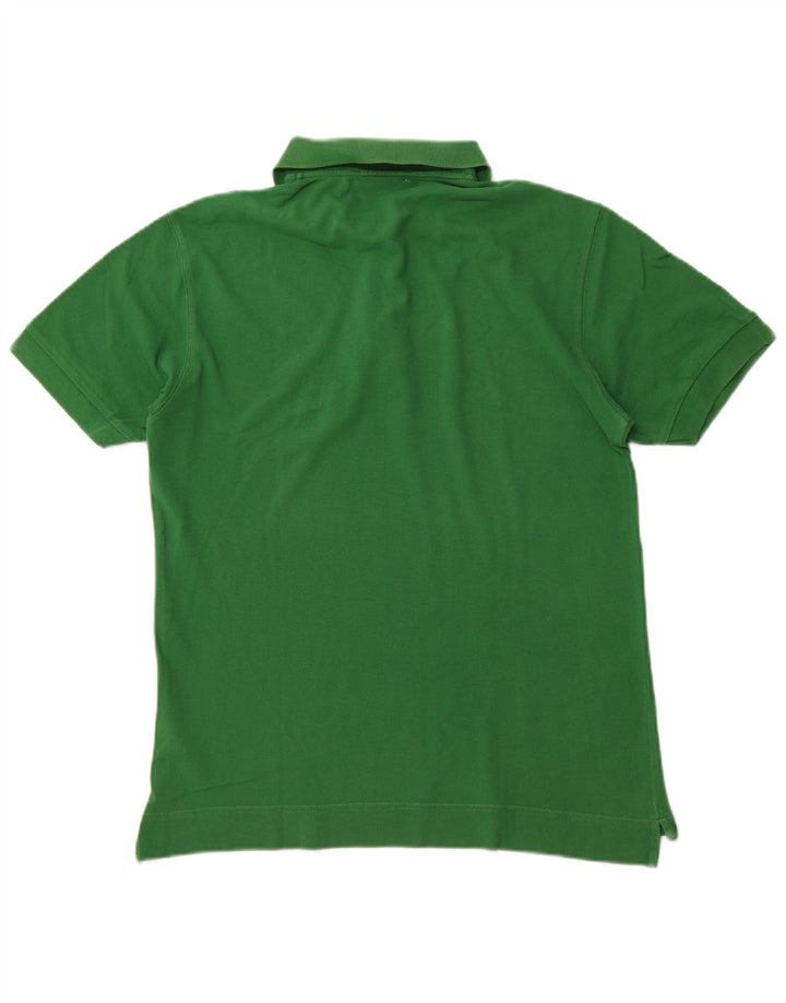 GAS Mens Polo Shirt Medium Green Cotton