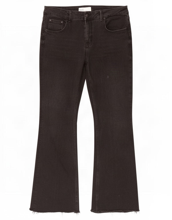 Blugi Bootcut pentru femei Zara EU 46 2XL W36 L31 Negri