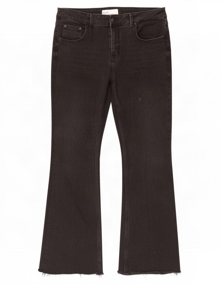 Blugi Bootcut pentru femei Zara EU 46 2XL W36 L31 Negri