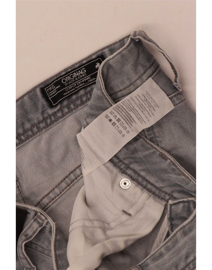 Blugi Jack & Jones Tim Slim pentru bărbați W30 L34 bumbac gri