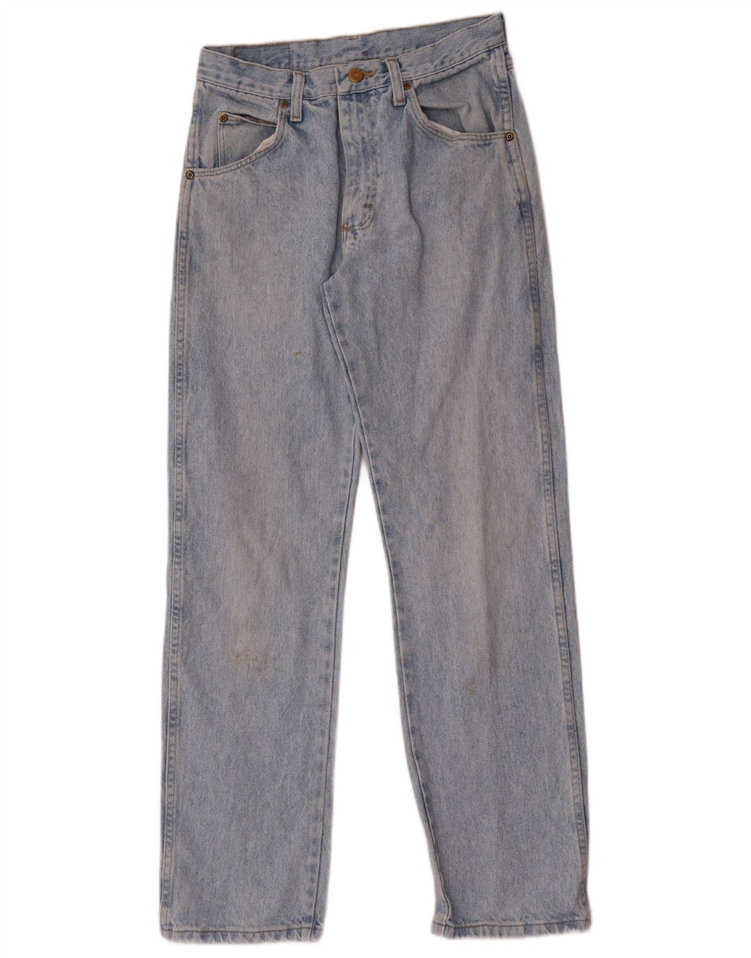 Blugi drepti pentru femei Wrangler W30 L32 Bumbac albastru
