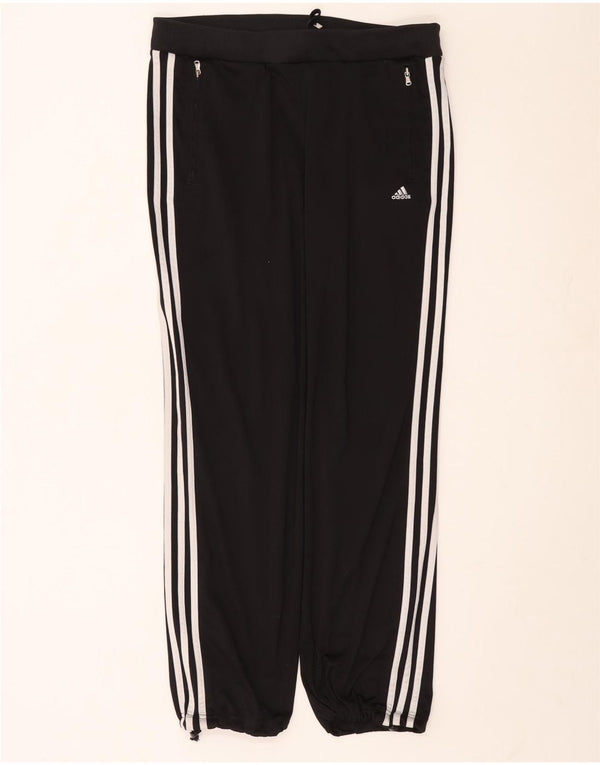 Pantaloni de trening pentru femei ADIDAS Joggeri UK 14 Poliester negru mare