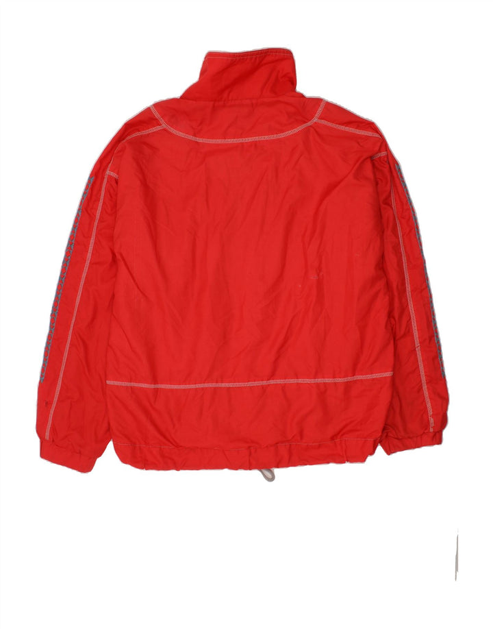 LOTTO Boys Tracksuit Top Jacket 13-14 Years Red Polyester Vintage Lotto and Second-Hand Lotto from Messina Hembry 