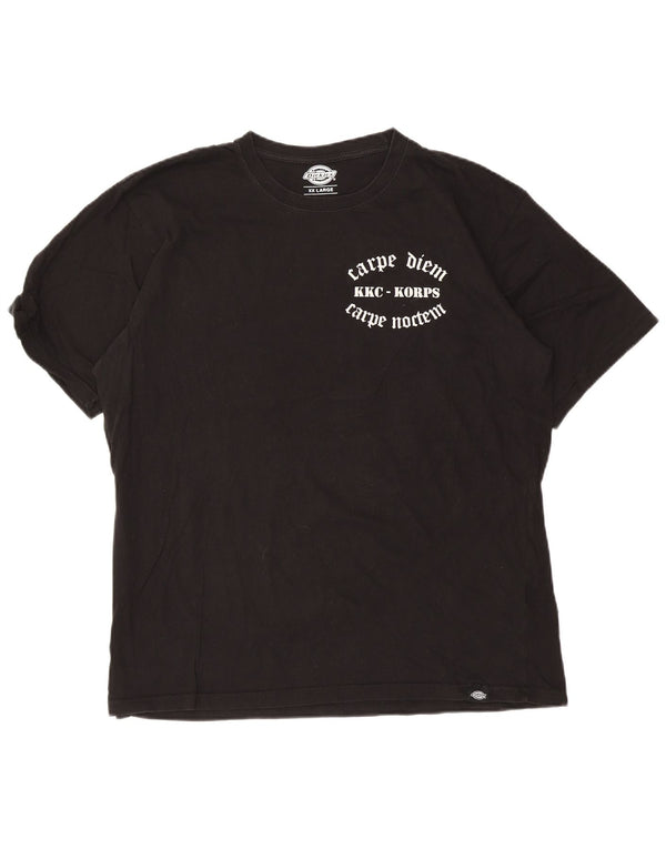 Tricou grafic pentru bărbați Dickies Top 2XL bumbac negru