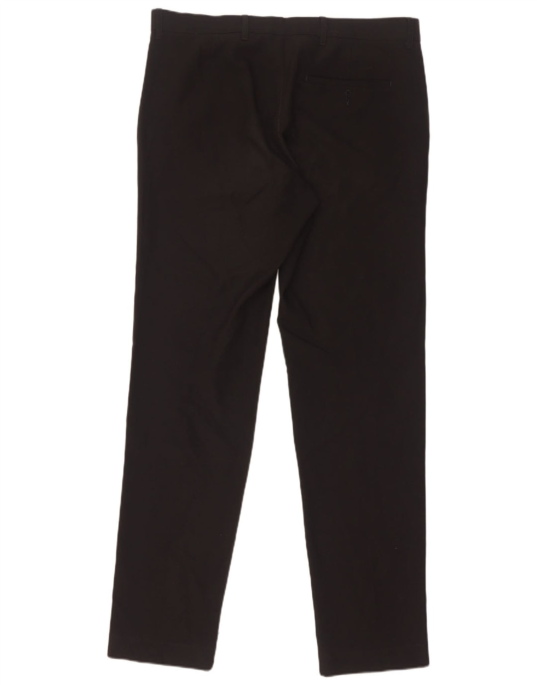 Pantaloni chino subțiri pentru bărbați Marks & Spencer L34 L33 Poliester negru