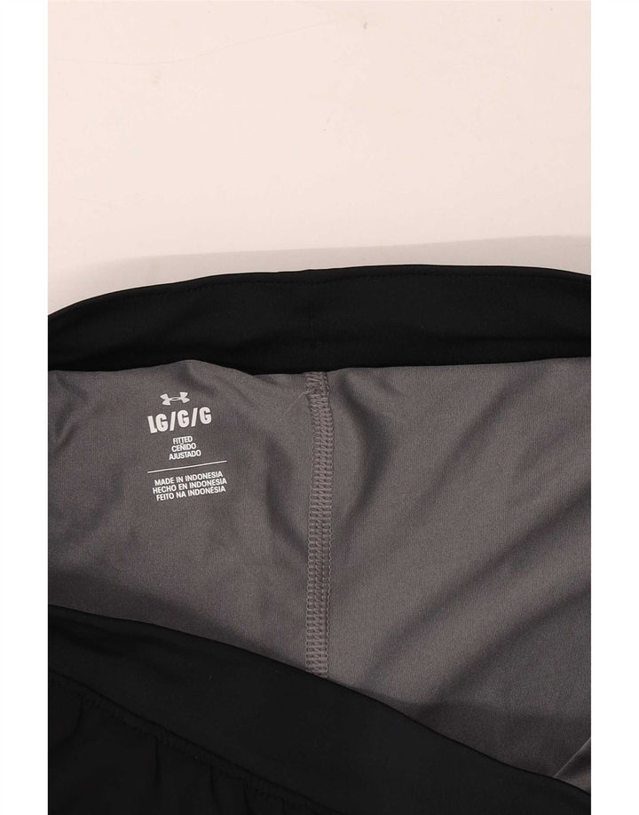 Pantaloni scurți sport grafic pentru bărbați Under Armour, mari, negri