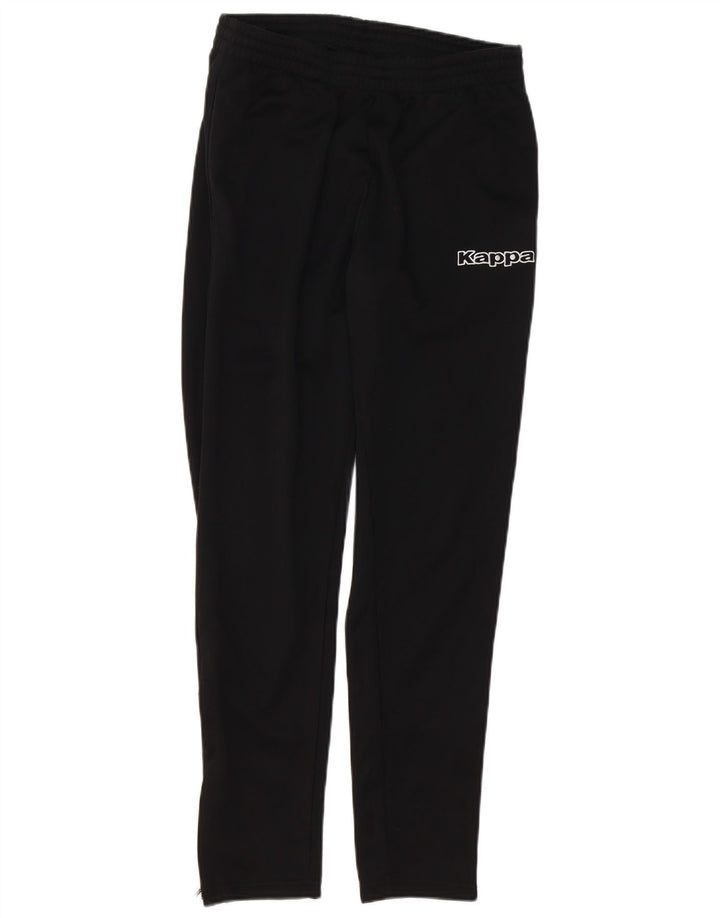 Pantaloni de trening pentru bărbați Kappa, poliester negru mic