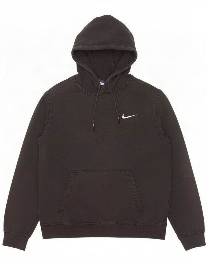 Pulover Nike pentru bărbați, bumbac mediu negru