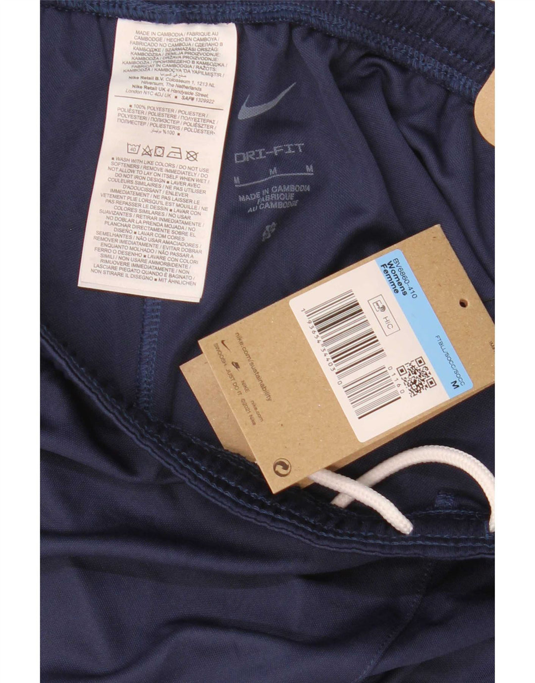 Pantaloni scurți sport Nike Dri Fit pentru bărbați, poliester mediu albastru