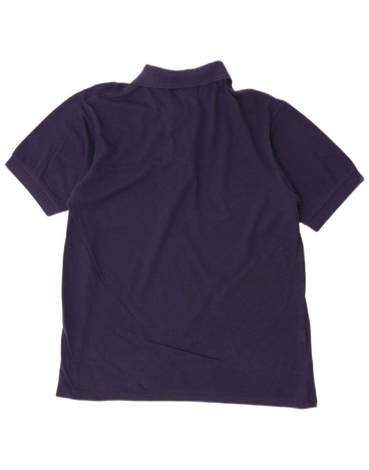 Tricou polo pentru bărbați Lacoste Mărimea 3 Bumbac bleumarin mic