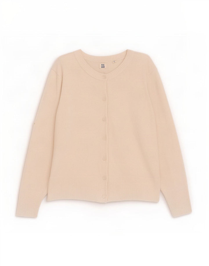 Pulover cardigan pentru femei Gap UK 10 Bumbac alb mic