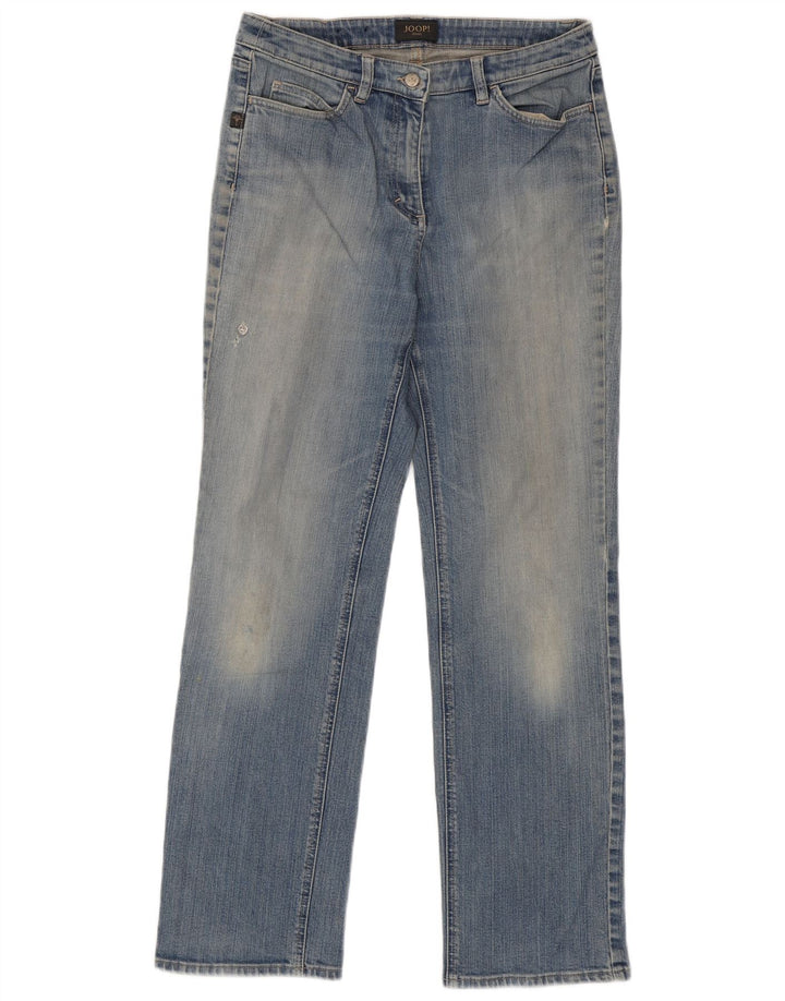 JOOP Womens Straight Jeans W32 L32 Blue Cotton