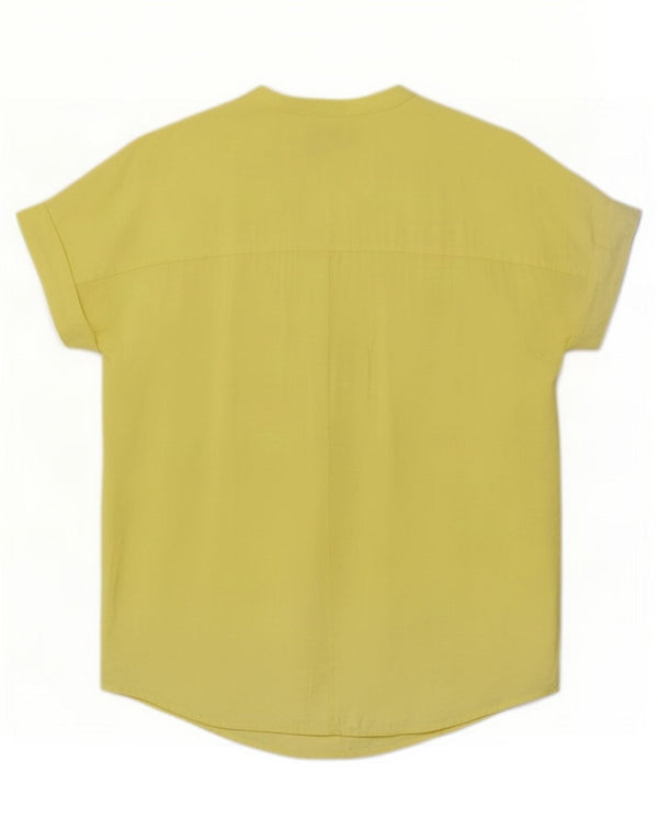 MINT VELVET Bluză Femei Top UK 12 Medium Yellow Viscose