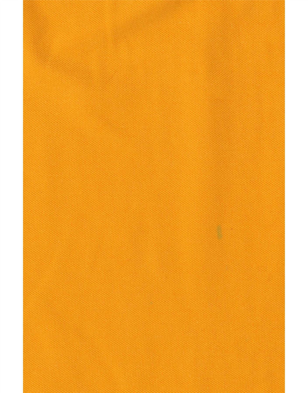 Tricou polo Asics pentru bărbați, bumbac galben mediu