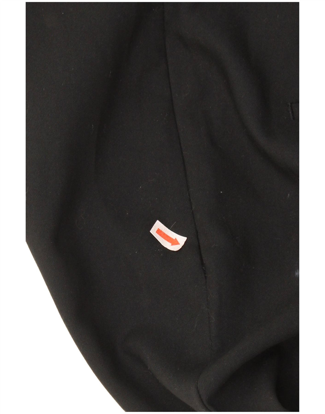 Pantaloni casual pentru femei Bootcut ZARA, mari, negru, poliester