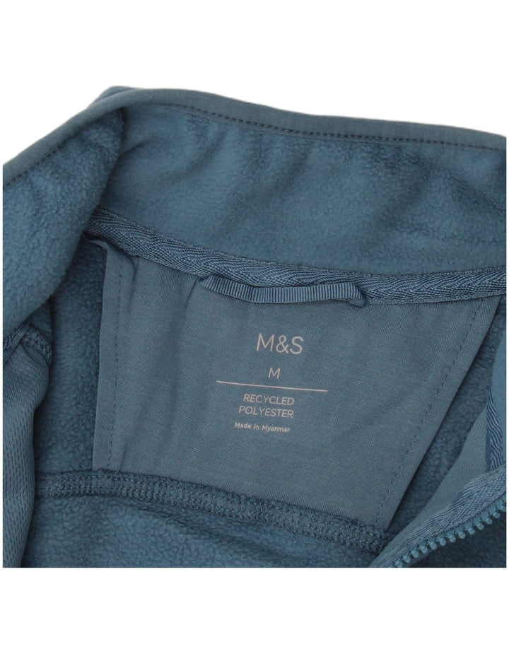 Jachetă din lână pentru bărbați Marks & Spencer UK 38 Poliester albastru mediu