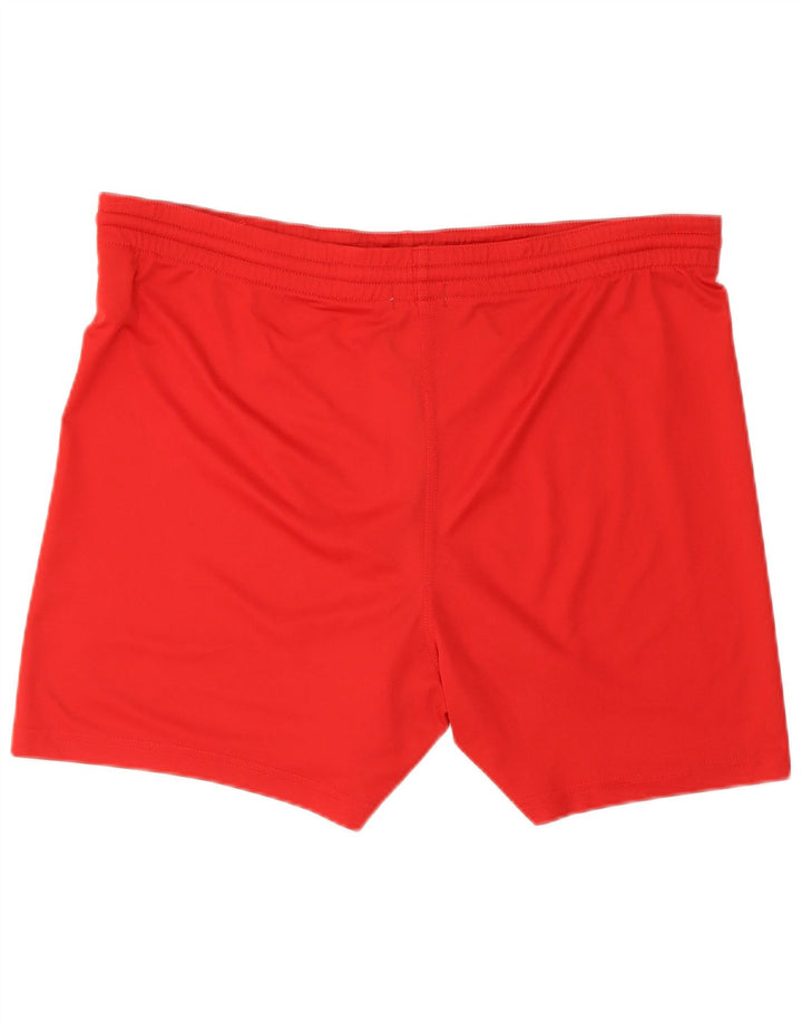 Pantaloni scurți sport Kappa pentru bărbați, poliester roșu mare