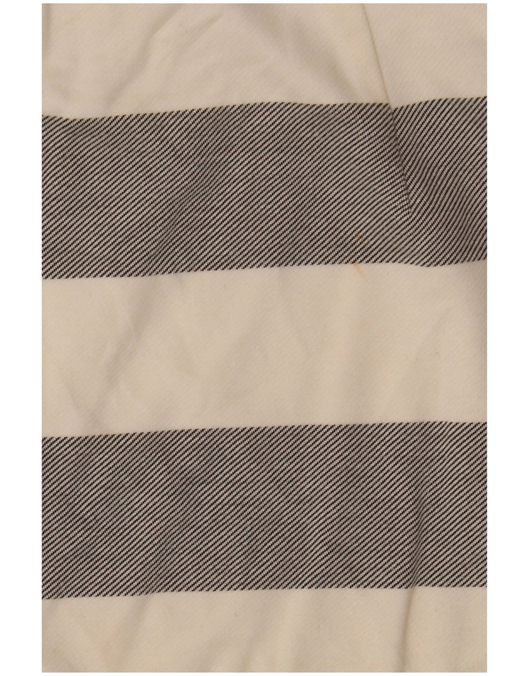 Fusta mini Topshop pentru femei UK 10 Small W28 Off White Striped Viscose