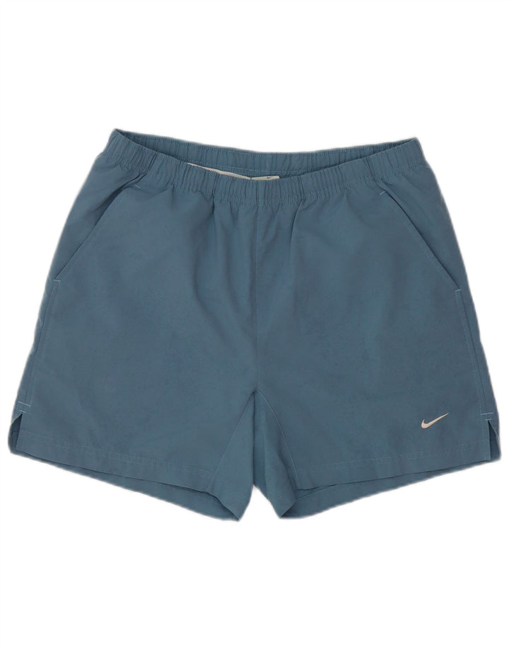 Pantaloni scurți sport Nike pentru bărbați, mediu W32 L6, poliester, albastru