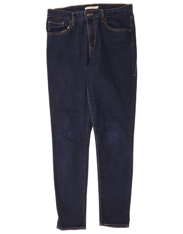 Blugi skinny cu talie mare 721 Levi's pentru femei W31 L30 bumbac bleumarin
