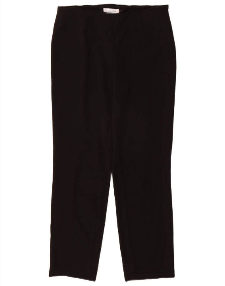Pantaloni de costum slim pentru femei Calvin Klein L28 L27 Poliester negru