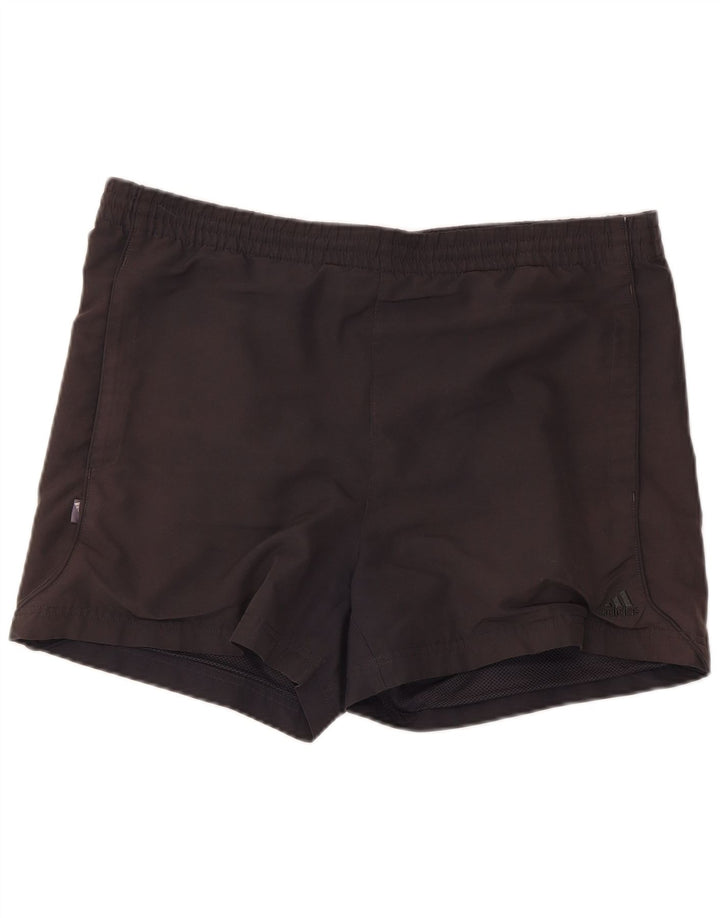 Pantaloni scurți sport pentru bărbați Adidas, gri mediu, poliester