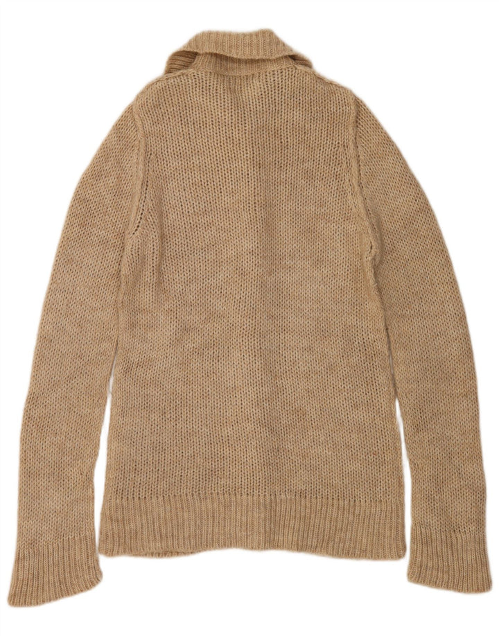 Pulover cardigan pentru femei Jigsaw UK 14 Medium Gri Acrilic