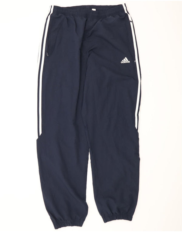 Pantaloni de trening pentru bărbați Adidas Pantaloni de jogging mari, bleumarin, poliester