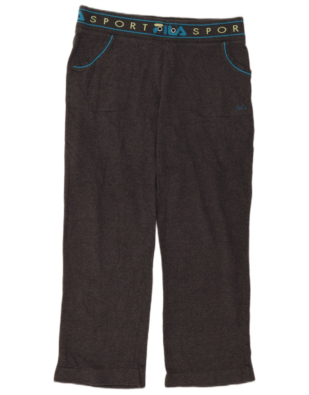 Pantaloni de trening cu grafic pentru femei FILA UK 14 Gri mediu