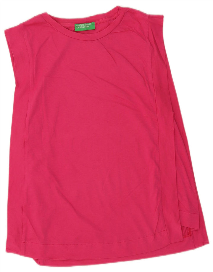 Vestă Benetton pentru femei UK 12 Medium Pink