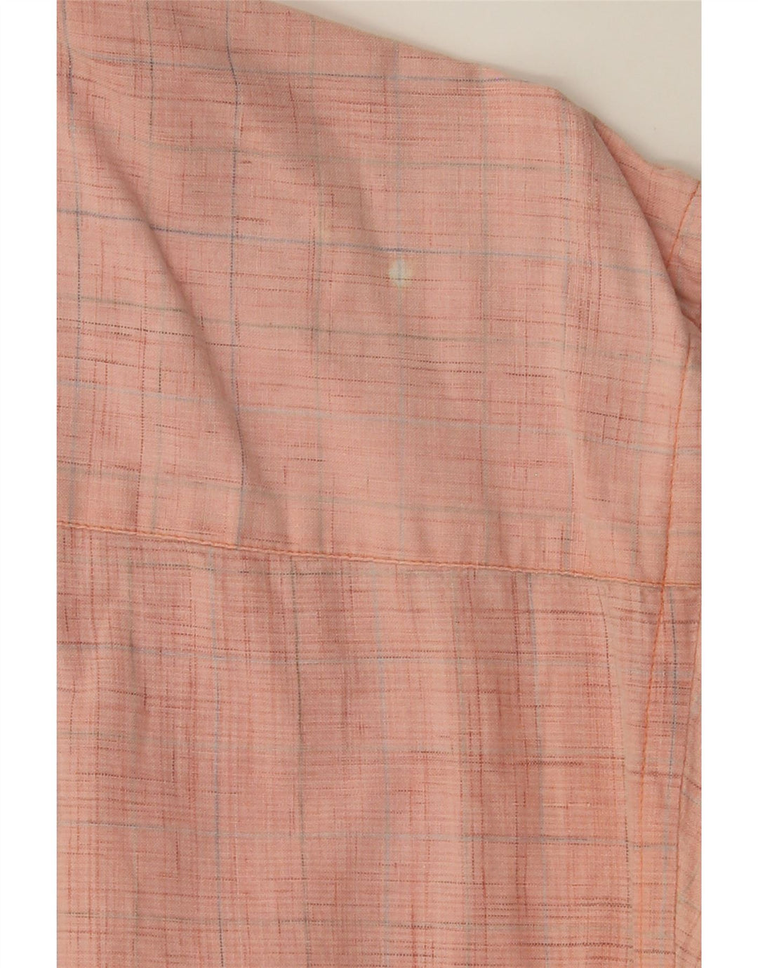 KAPPA Mens Short Sleeve Shirt Medium Orange Flecked Cotton Vintage Kappa and Second-Hand Kappa from Messina Hembry 