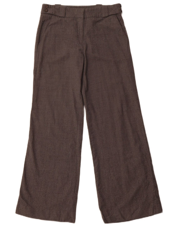 Pantaloni chino pentru femei MASSIMO DUTTI, cu ajustare largi, EU 36 Mici W26 L29 Gri