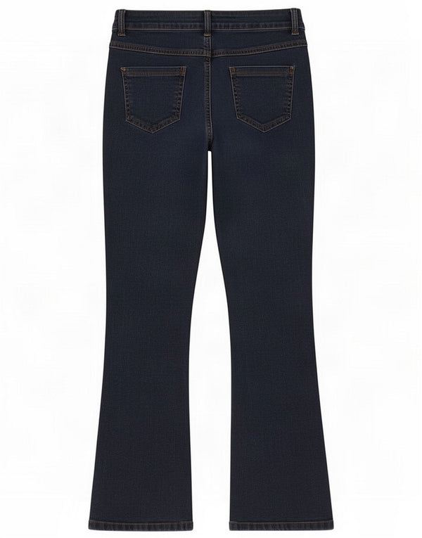 Max & Co. Jeans Bootcut pentru femei UK 12 Medium W34 L30 Bleumarin Clasic